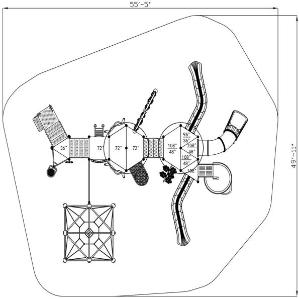 Marlow Tree House Play Structure