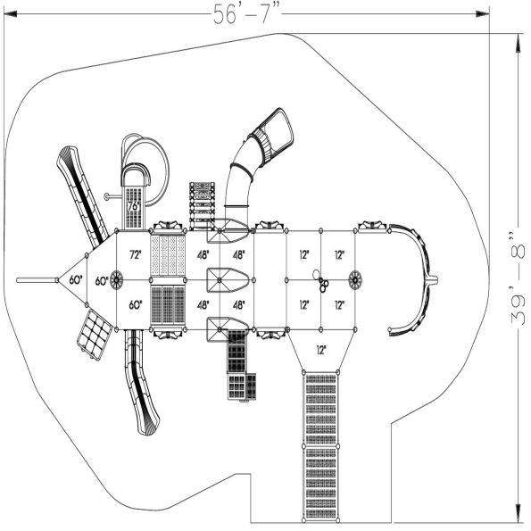 McMurtry Inclusive Pirate Ship Play Structure