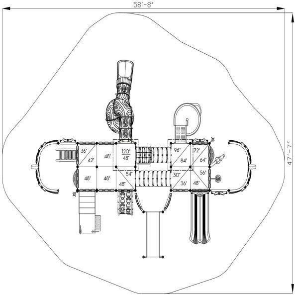 Ellsworth Pirate Ship Play Structure