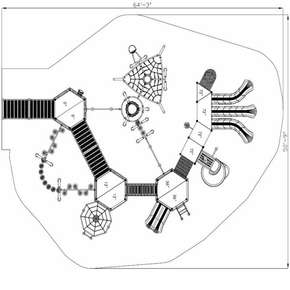 Faxon Inclusive Play Structure