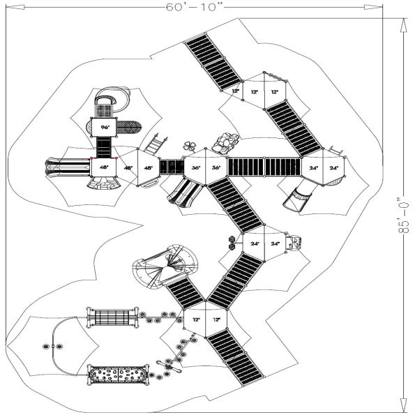Shidler Inclusive Play Structure