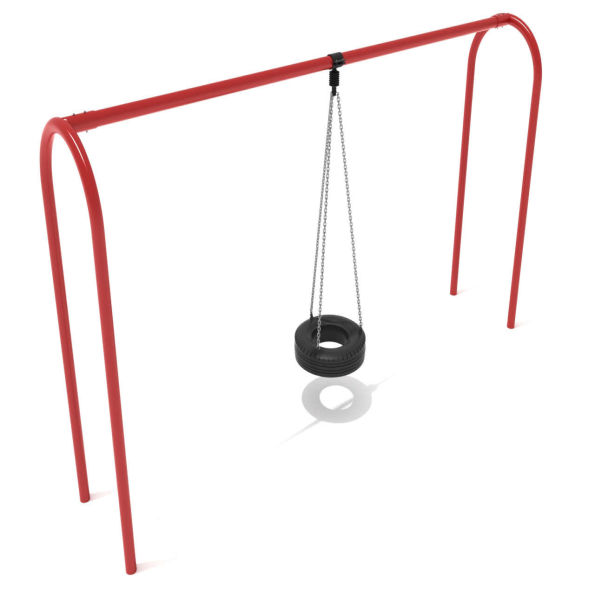 1-Bay Arch Tire Swing
