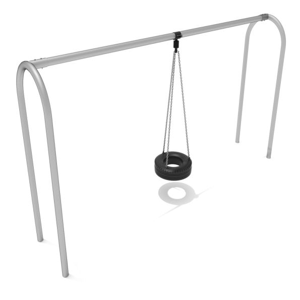1-Bay Arch Tire Swing