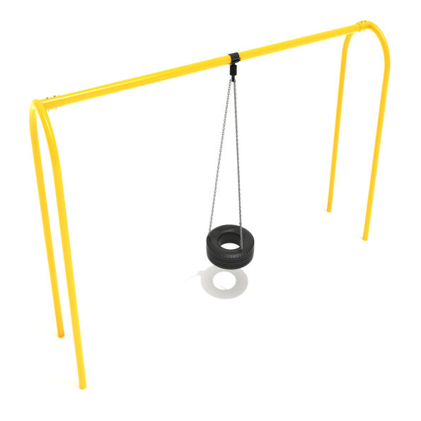 1-Bay Arch Tire Swing