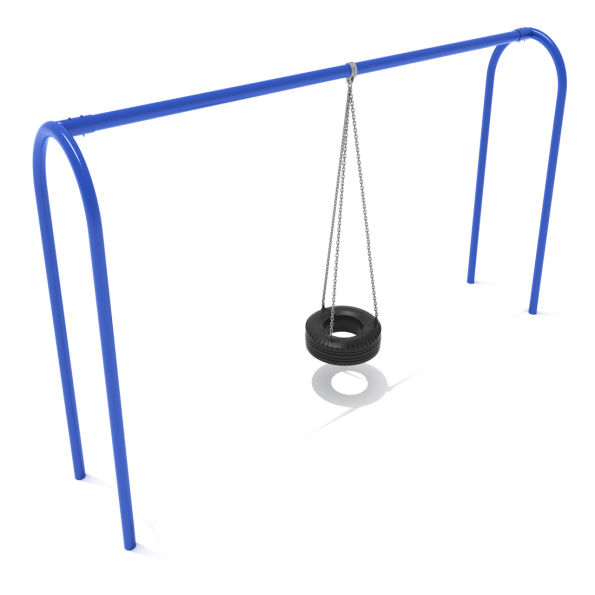 1-Bay Arch Tire Swing