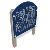 Finger Maze Panel in Blue thumbnail 1