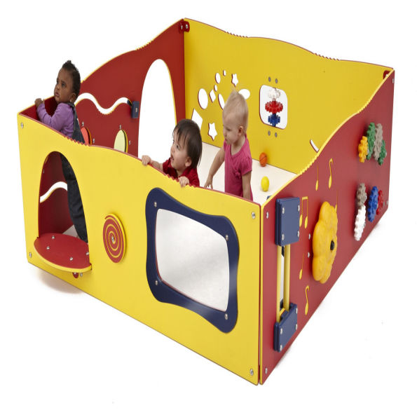 Learn-a-Lot Play Station & Sensory Wall