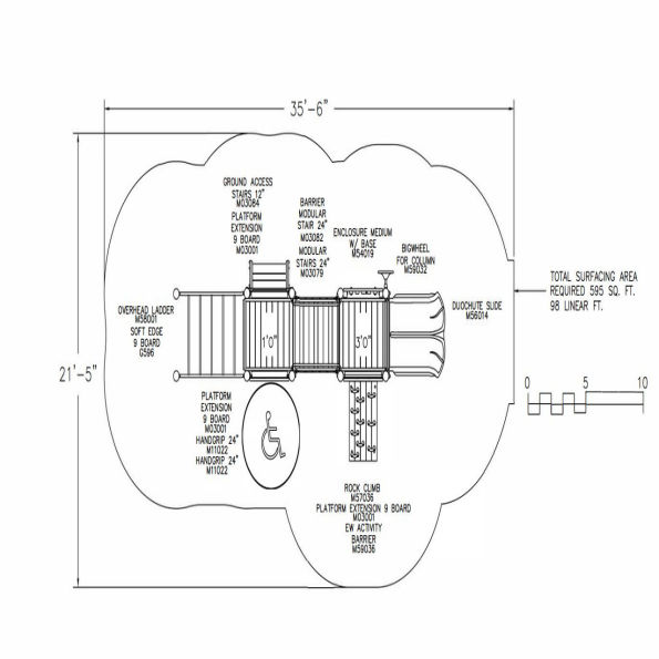 EarlyWorks Terrace Structure
