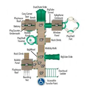 EarlyWorks Courtyard Structure