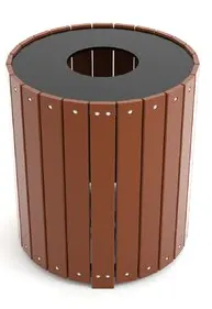 32 Gallon Standard Round Trash Receptacle
