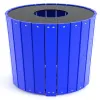 32 Gallon Standard Round Trash Receptacle thumbnail 7