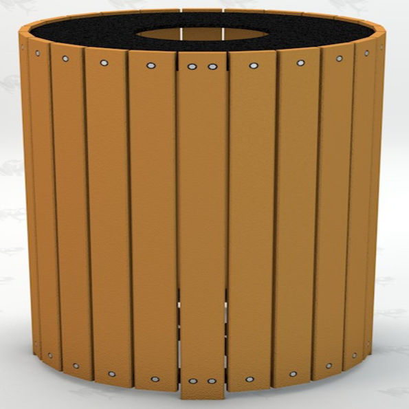 32 Gallon Standard Round Trash Receptacle
