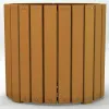 32 Gallon Heavy Duty Round Trash Receptacle thumbnail 5