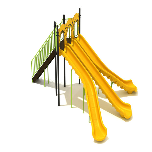 Freestanding Triple Sectional Split Slide