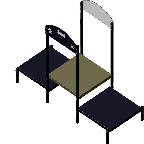 Dog Park Step Up Table