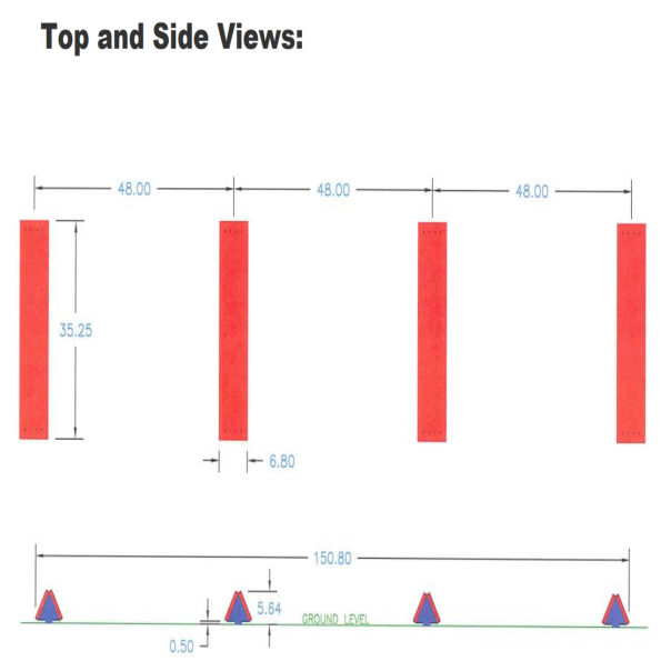 Hound Hurdles Set of 4