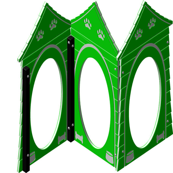 Dog House Run Set of 3