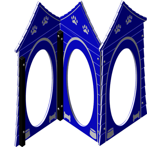 Dog House Run Set of 3