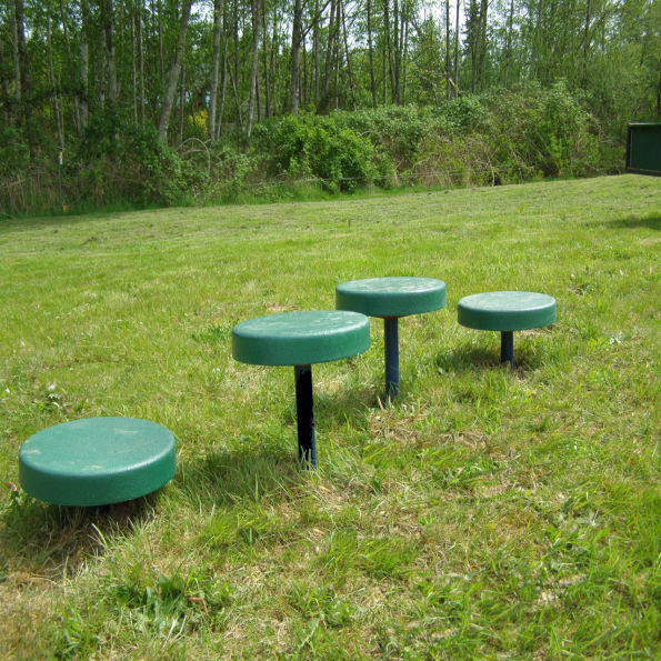 Dog Park Dalmatian Climbing Discs - Set of 4