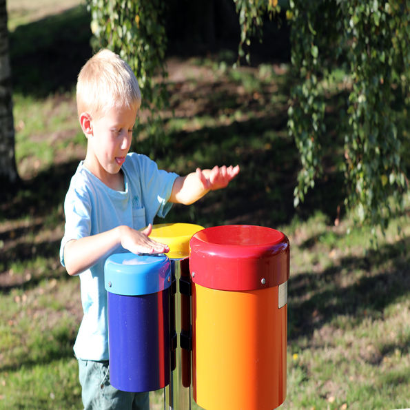 Rainbow Bongos Outdoor Instrument