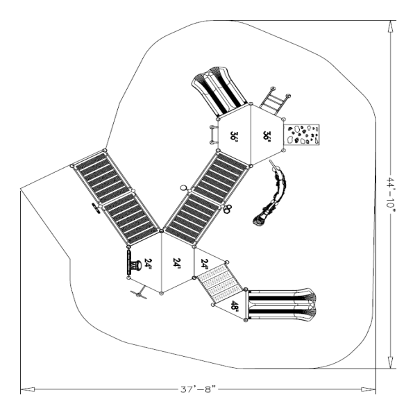 Butler Overlook Inclusive Play Structure