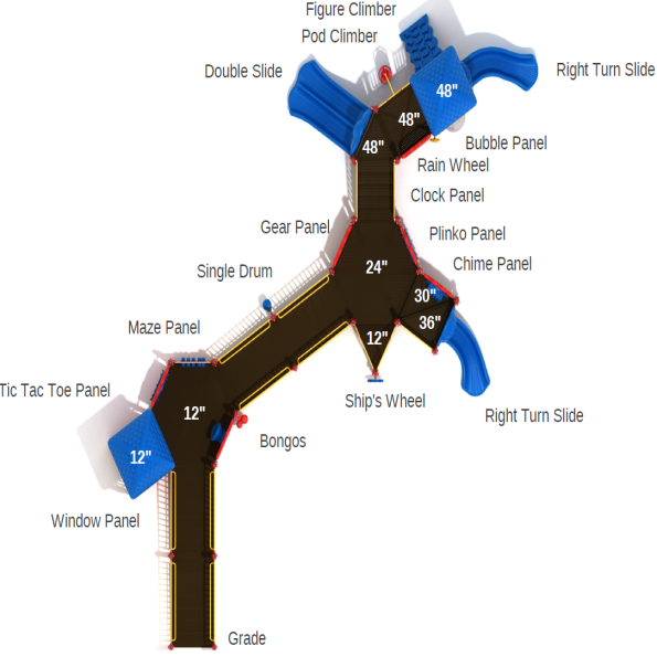 Cherry Valley Inclusive Play Structure
