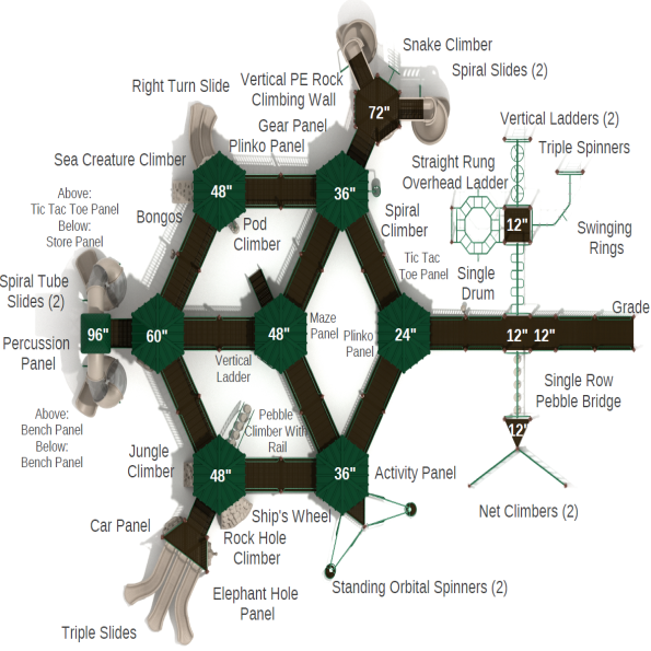 Tallgrass Prairie Inclusive Play Structure