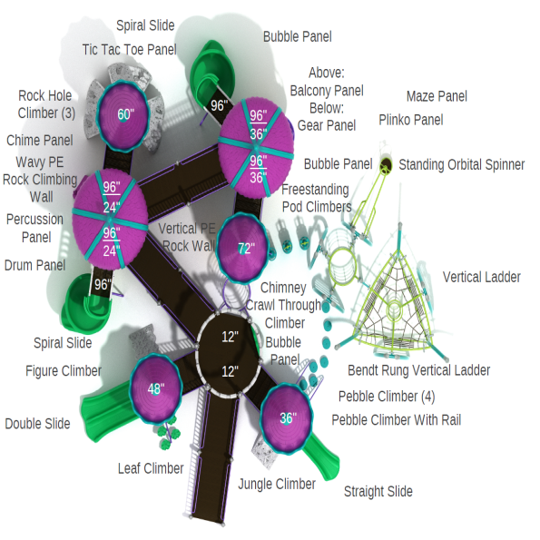 Journeys End Inclusive Castle Max Structure