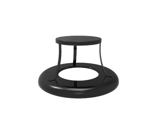 32 Gallon Skyline Trash Receptacle with Side Opening