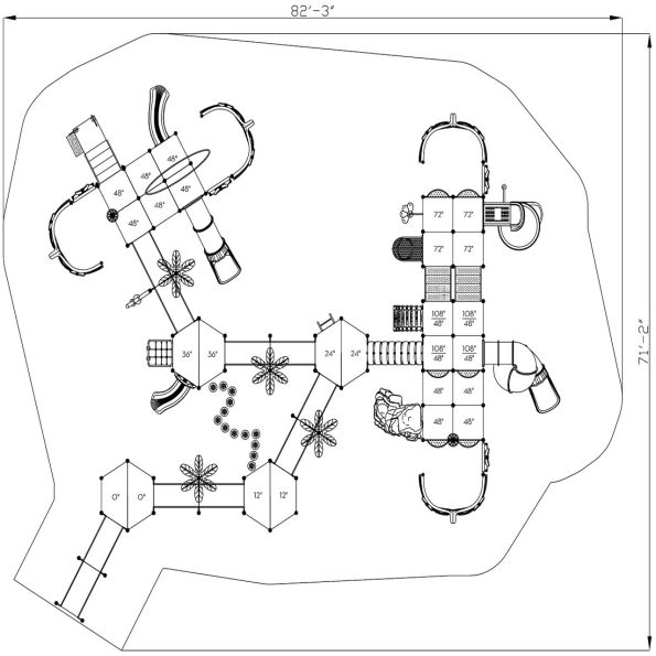 McGee Inclusive Pirate Ship Play Structure