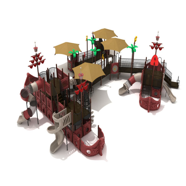 McGee Inclusive Pirate Ship Play Structure