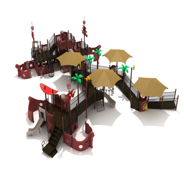 McGee Inclusive Pirate Ship Play Structure