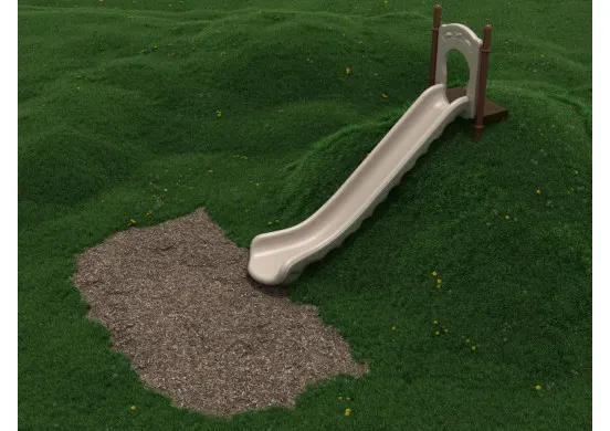 Single Straight Embankment Slide