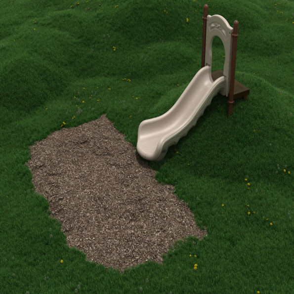 Single Straight Embankment Slide