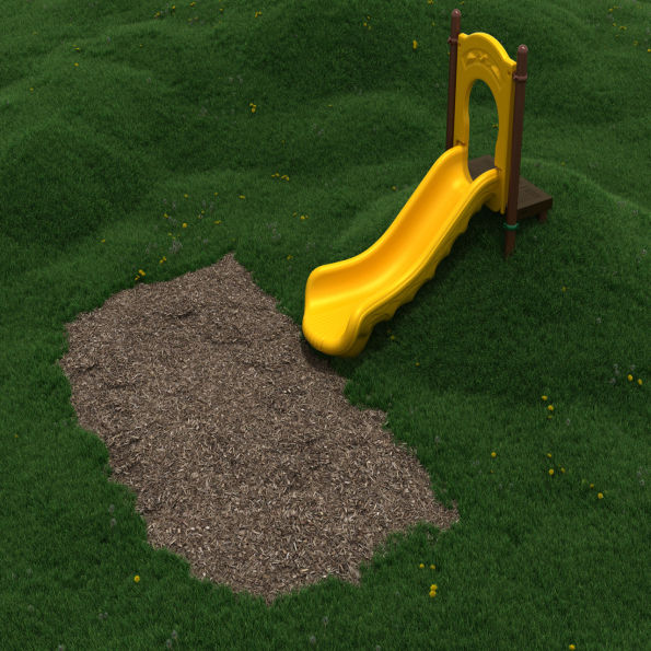 Single Straight Embankment Slide