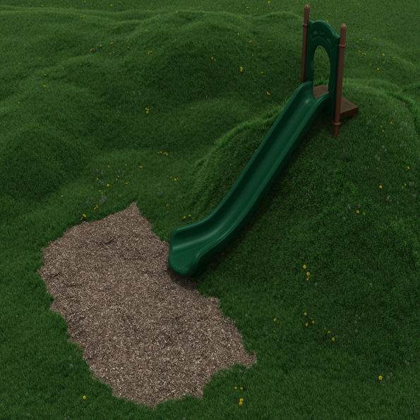 Single Straight Embankment Slide