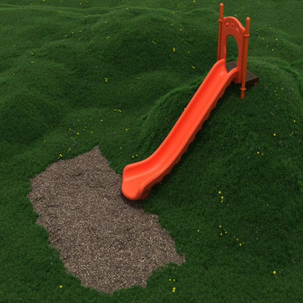 Single Straight Embankment Slide