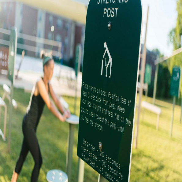 10 Station Fitness Course