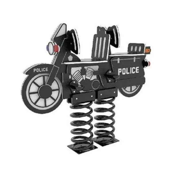 Superior 2-Seat Police Motorcycle Spring Rider | NoahsPlay.com