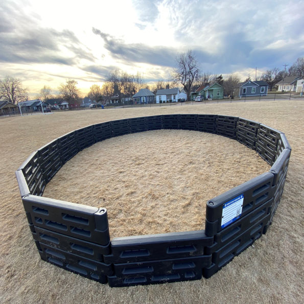In-Ground High-Wall Gaga Ball Pit