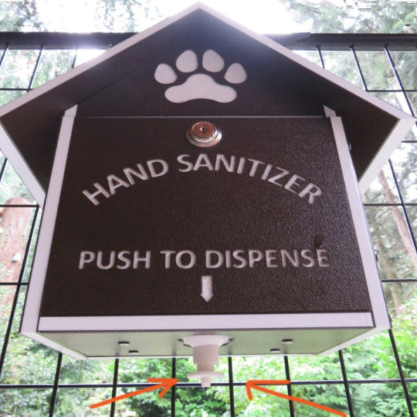Hand Sanitizer Station