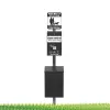 Complete Dog Waste Station with Single Pull thumbnail 1