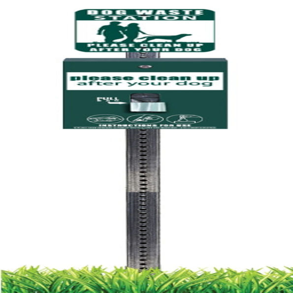 Mini Dog Waste Station with Single Pull Bags