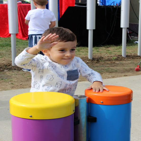Congas Trio Ensemble Outdoor Instruments