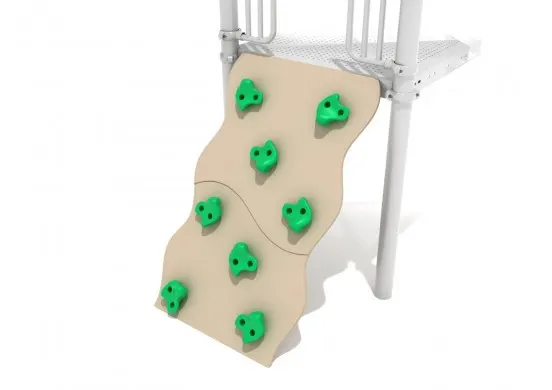 Spark Series Wavy PE Rock Replacement Climbing Wall