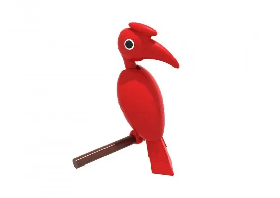 Tree House Series Parrot Replacement Topper