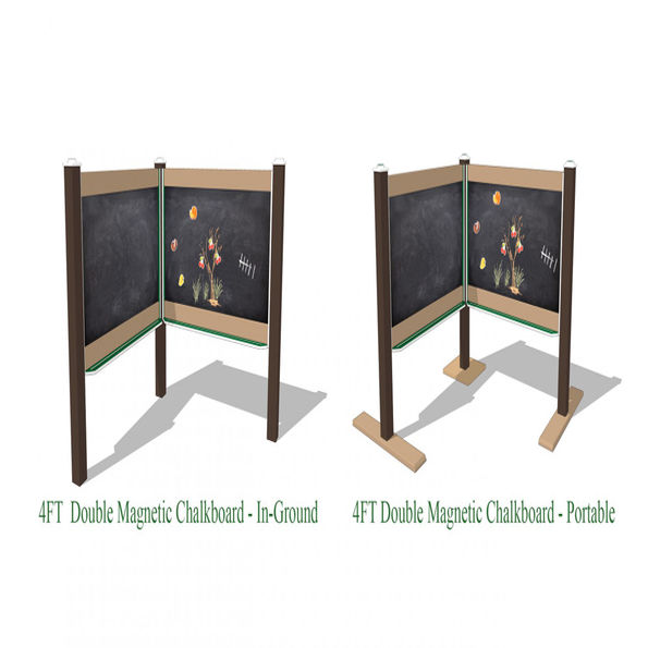 4' Magnetic Chalkboard