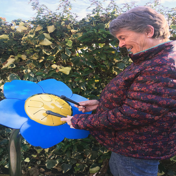 Forget-Me-Not Petal Drum