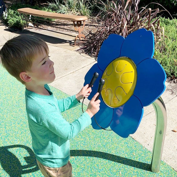 Forget-Me-Not Petal Drum