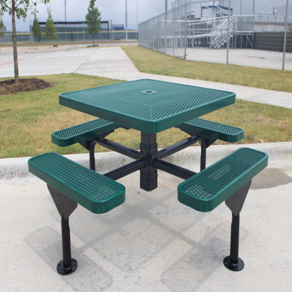 Square Nexus Pedestal Table